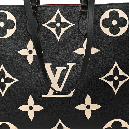 Empreinte Monogram Giant Onthego GM Black Beige
