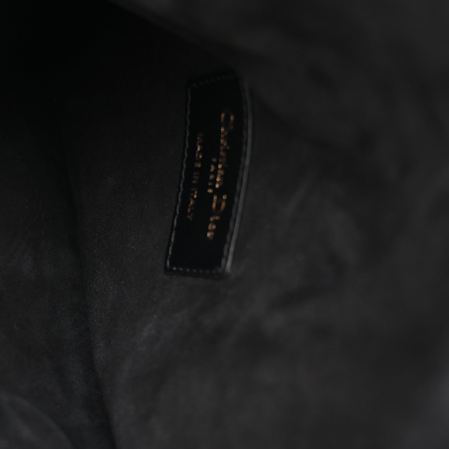 Calfskin Saddle Belt Bag Black