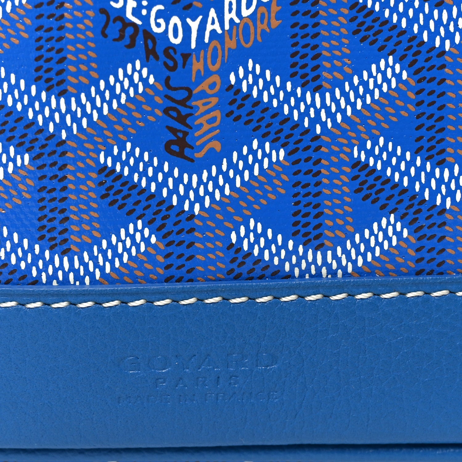 Goyardine Petit Flot Bucket Bag PM Sky Morning