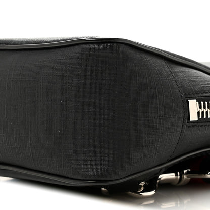 GG Supreme Monogram Web Belt Bag Black Grey