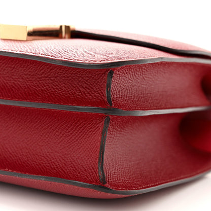 Epsom Enamel Constance 24 Rouge Grenat