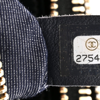 Lambskin CC Mania Waist Belt Bag Black