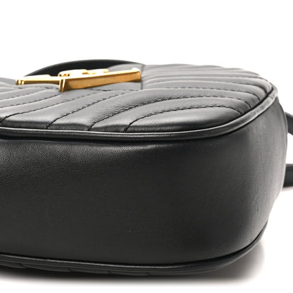 Calfskin New Wave Heart Bag Black