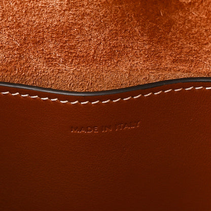 Smooth Calfskin Small Cuir Triomphe Bucket Bag Tan