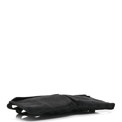 GG Monogram Double Pocket Belt Bag Black