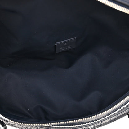 Guccissima Web Belt Bag Navy