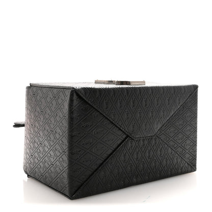 Calfskin Monogram Take Away Box Black