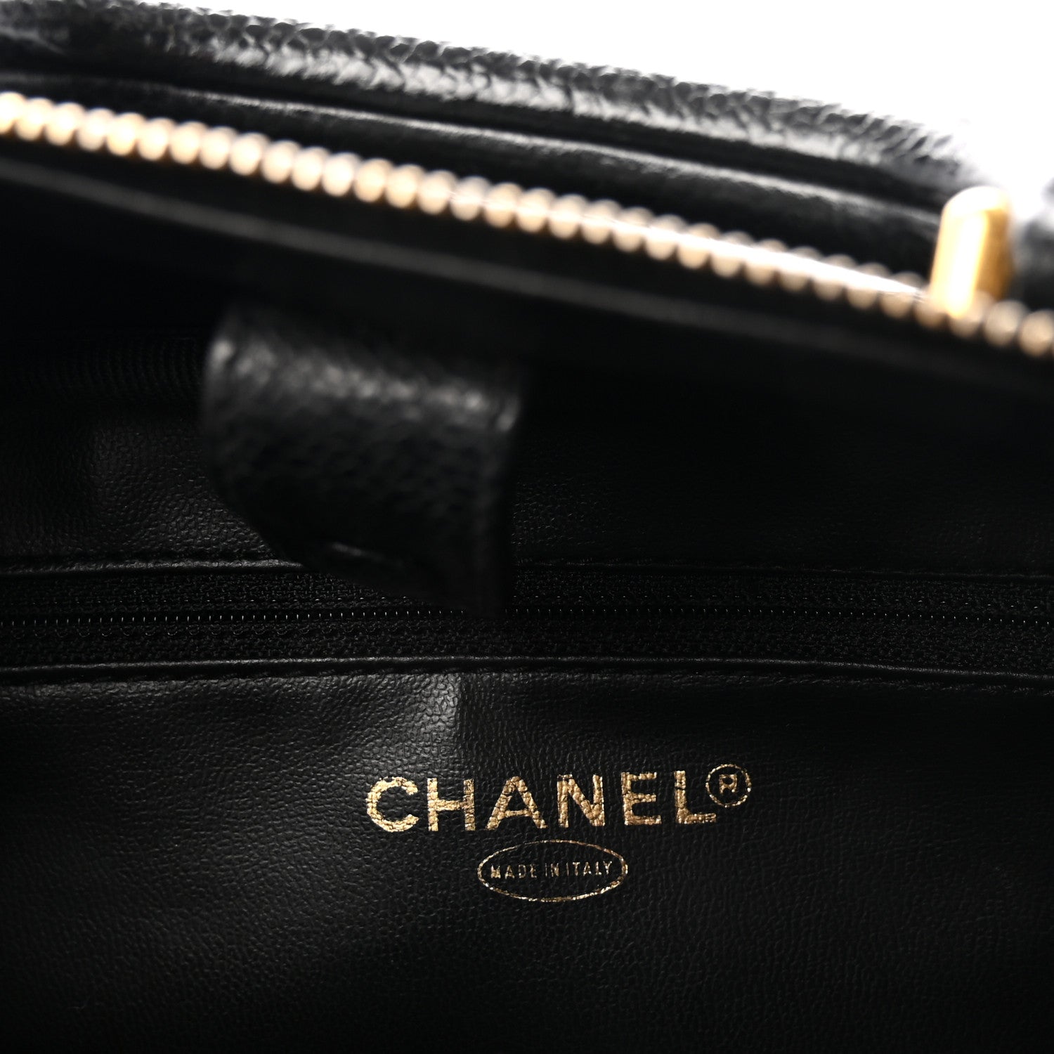 Caviar Timeless CC Vanity Case Black