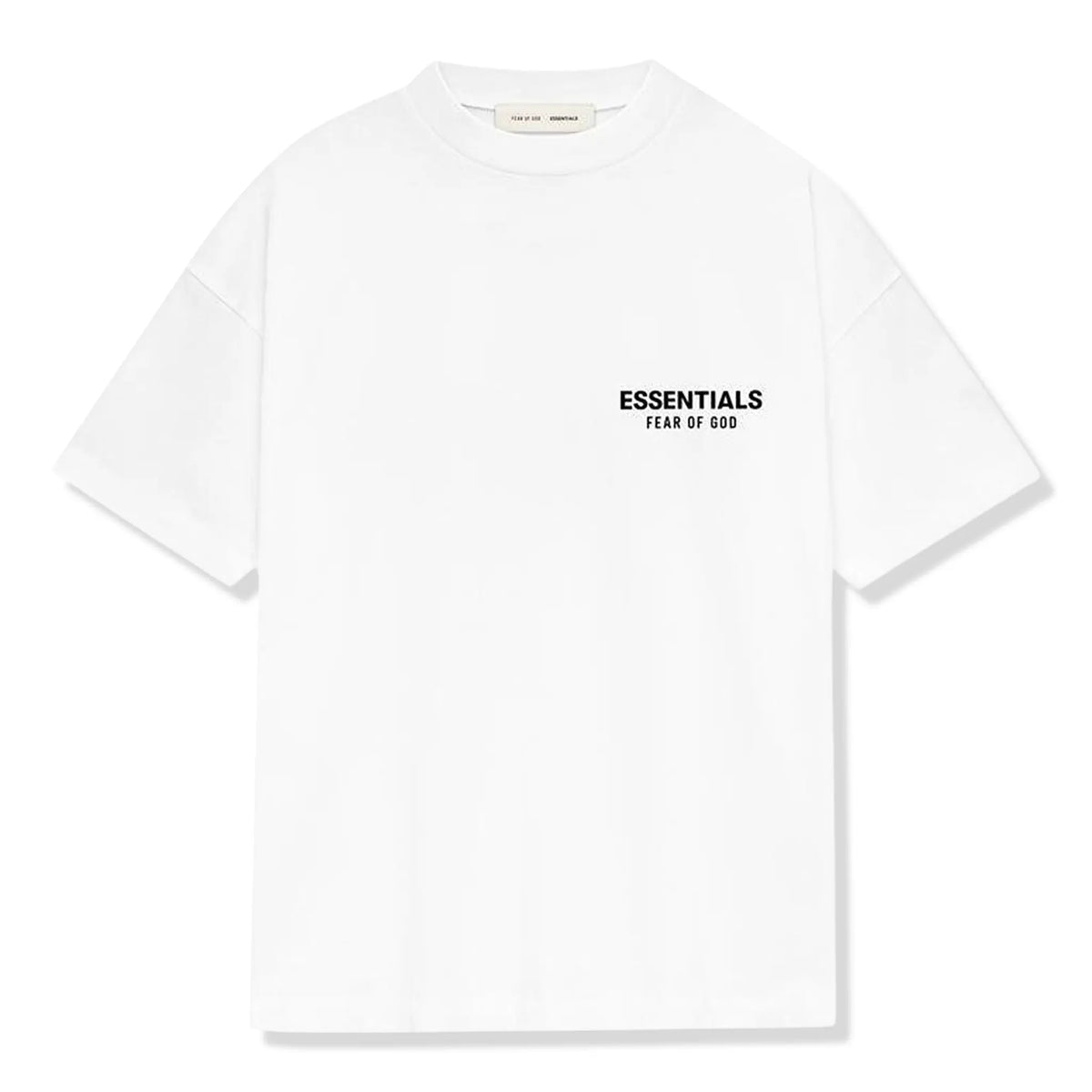 Fear Of God Essentials Classic Bright White T Shirt (SS25) Main image