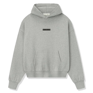 Fear Of God Essentials Classic Fleece Concrete Heather Hoodie (FW25)