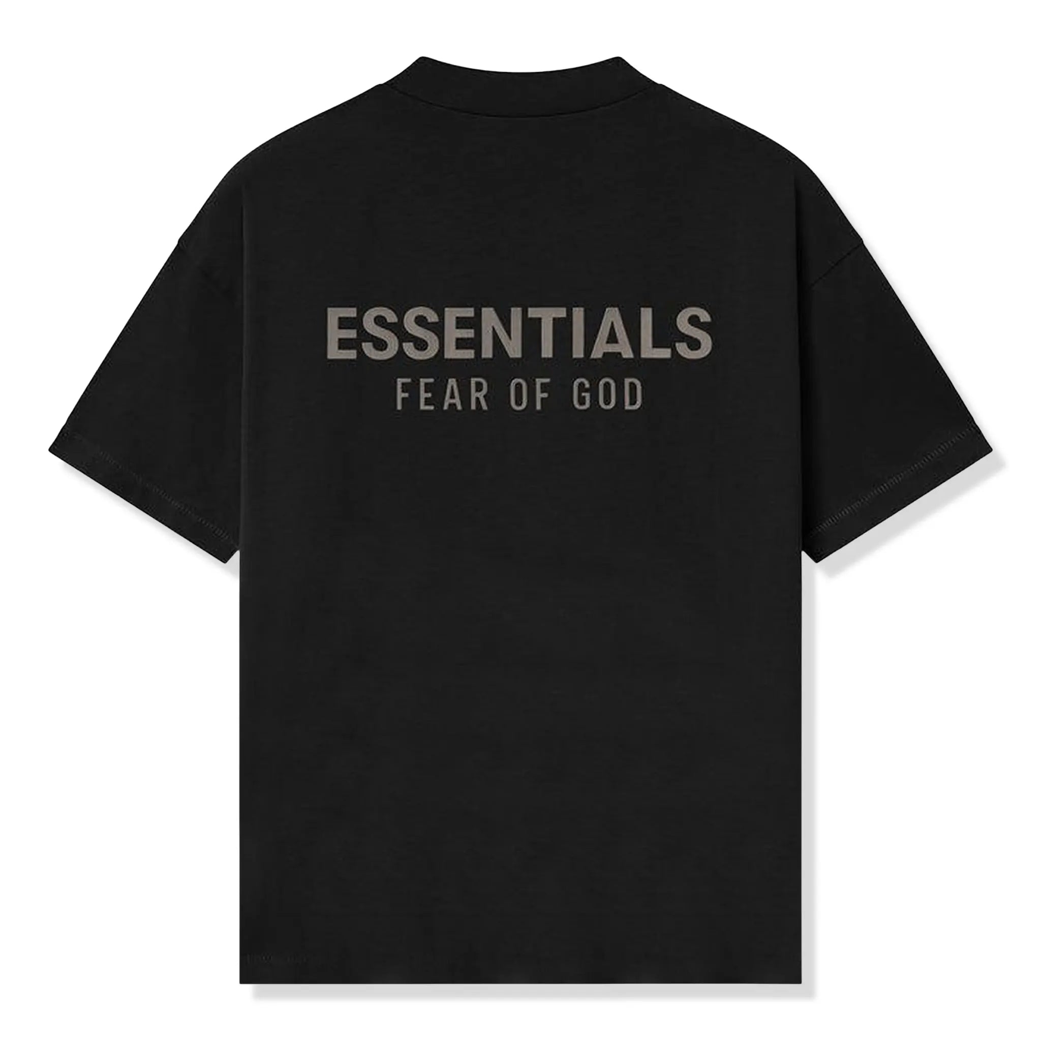 Fear Of God Essentials Classic Jet Black T-Shirt (FW25) Secondary image