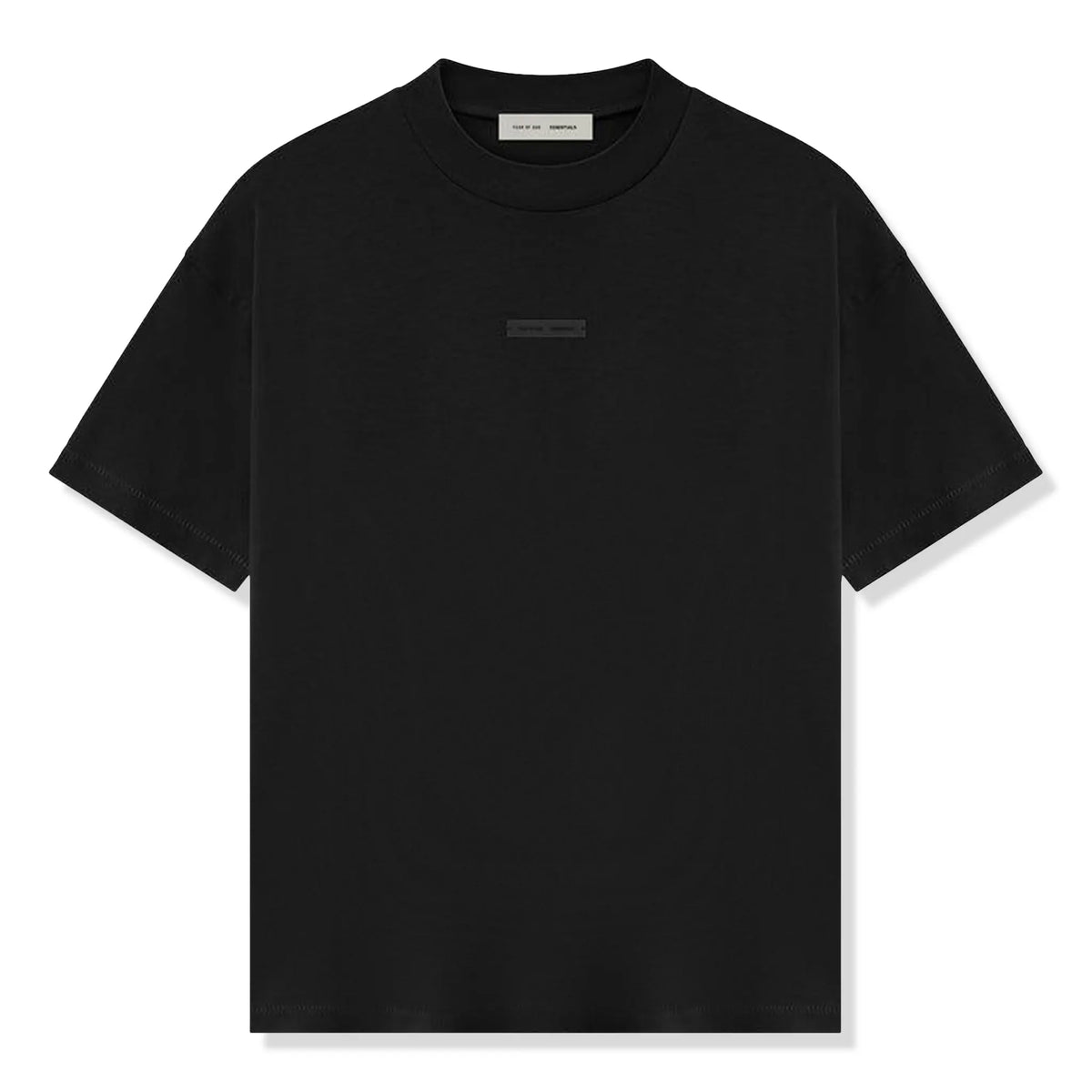 Fear Of God Essentials Classic Jet Black T-Shirt (FW25) Main image