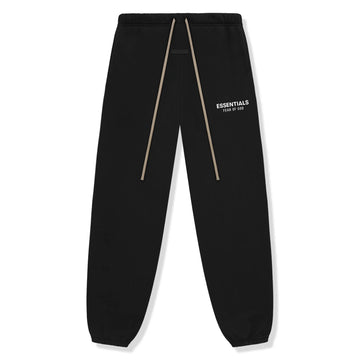 Fear Of God Essentials Fleece Black Sweatpants (FW24)