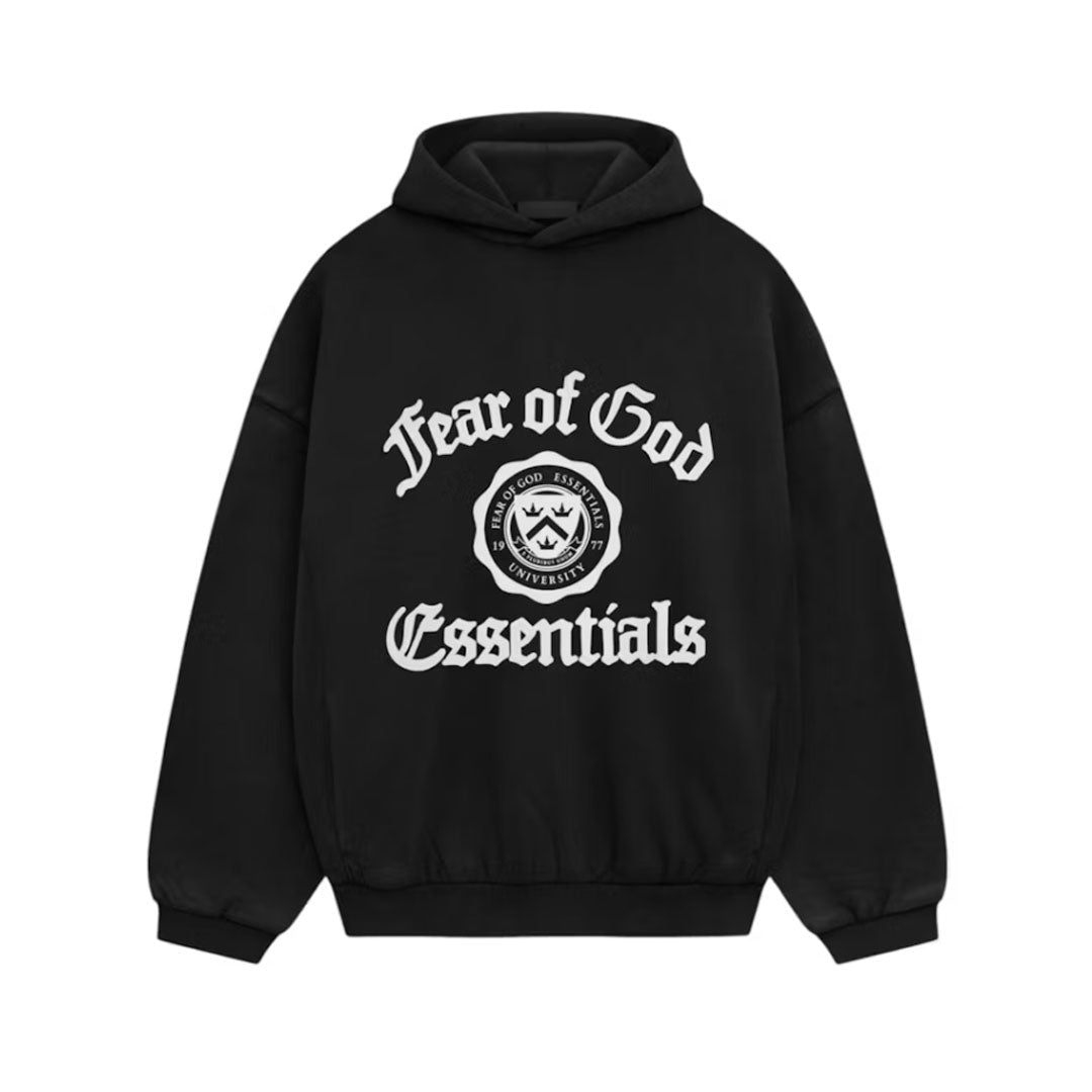 Fear of God Essentials Heavy Fleece Vintage Shrunken Hoodie &