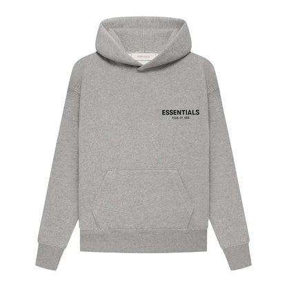 Fear of God Essentials KIDS Dark Oatmeal Hoodies