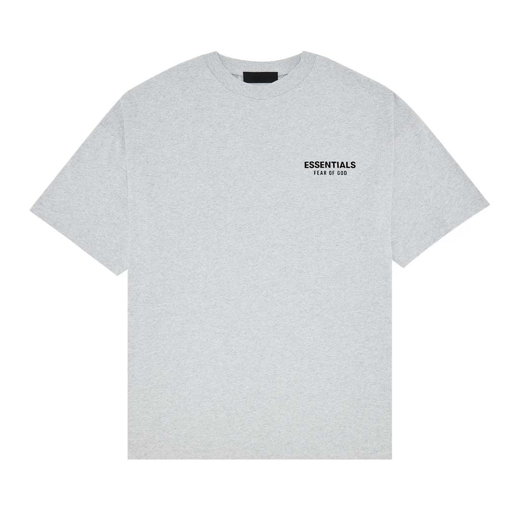 Fear of God Essentials Light Heather Grey Crewneck Tee