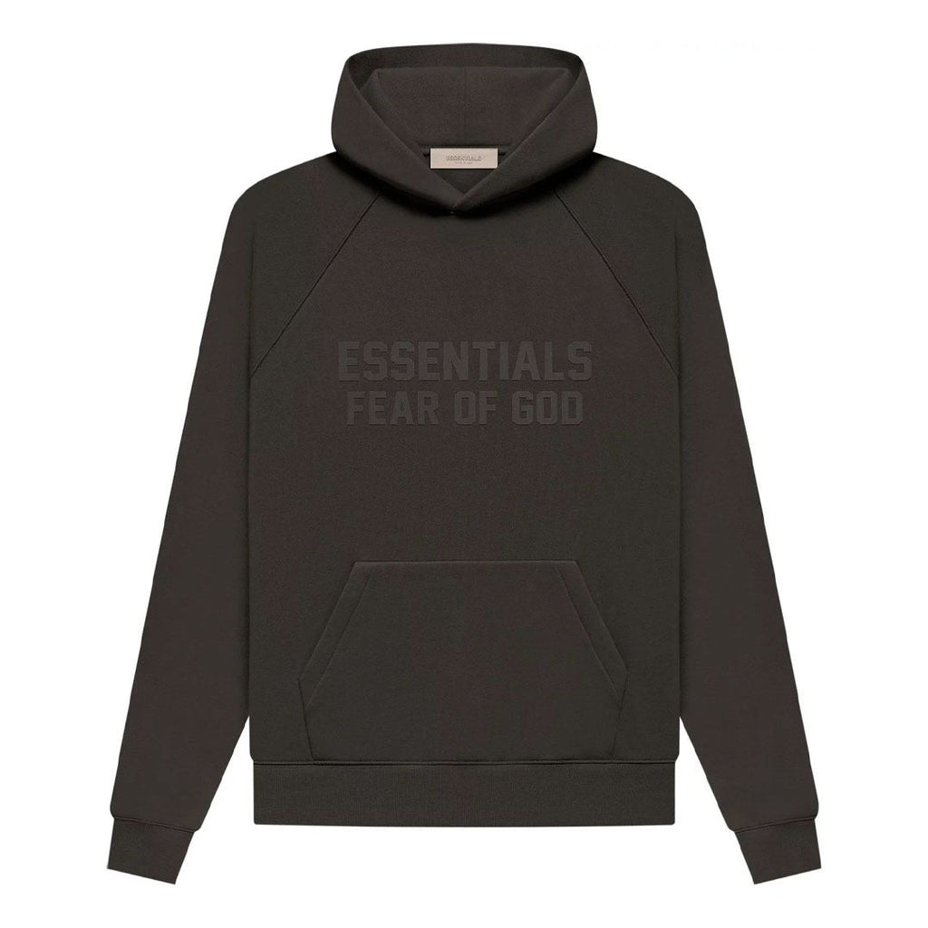 Fear of God Essentials Off Black Hoodie