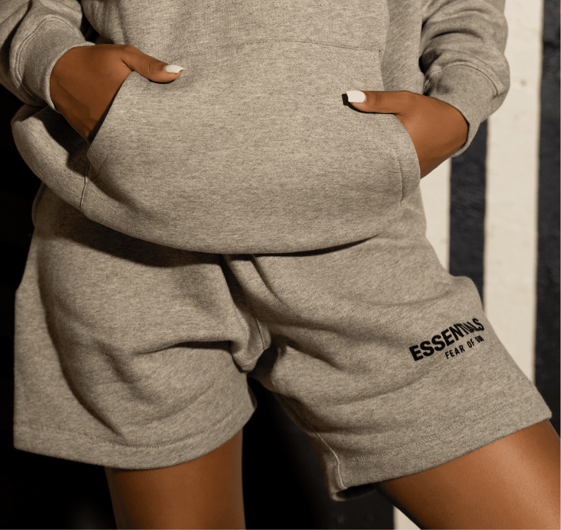 Fear of God Essentials Sweatshort Dark Oatmeal