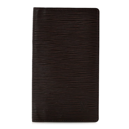 Epi Checkbook Organizer Wallet Moka