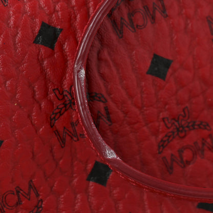 Visetos Medium Crossbody Pouch Ruby Red