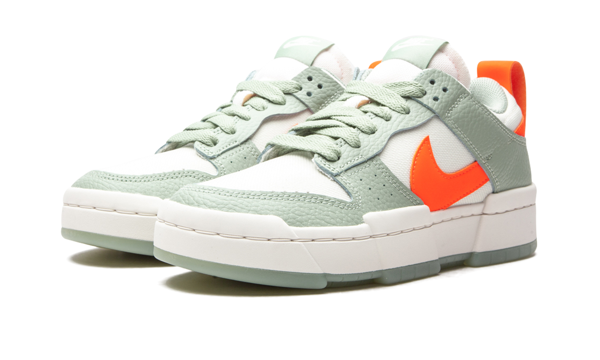 DUNK LO DISRUPT MNS WMNS "Sea Glass / Hyper Crimson" DJ3077 001