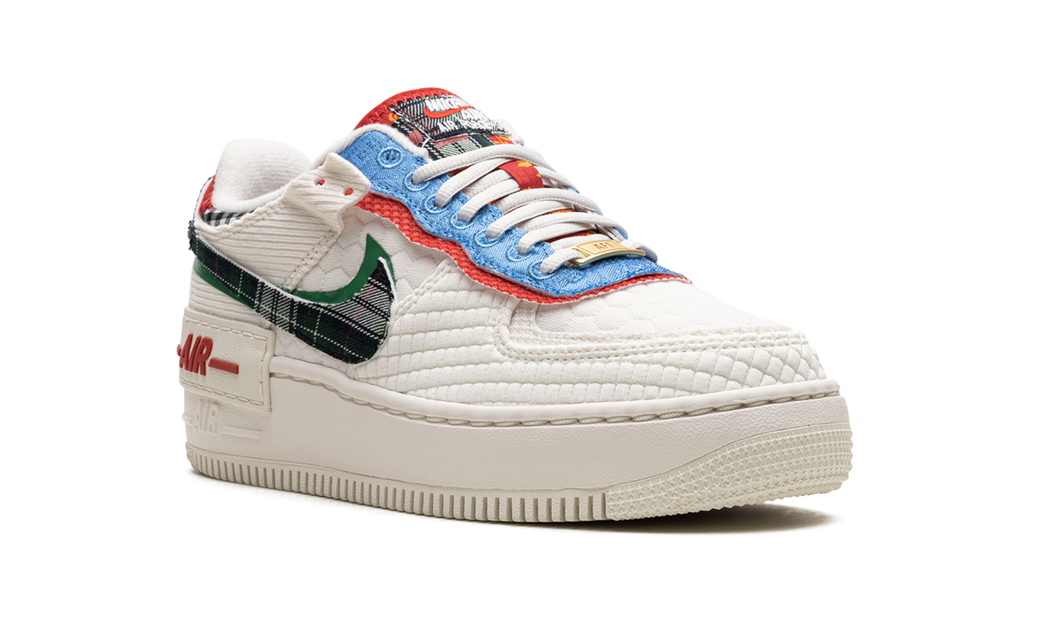NIKE AIR FORCE 1 SHADO WMNS "Multi-Material" DZ5193 100