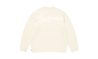 Angora Script Sweater "FW25 - Ivory" SU26811