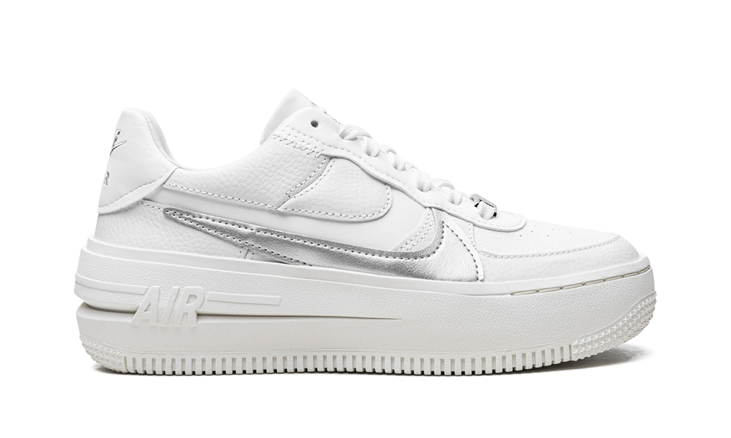 AIR FORCE 1 PLT.AF.ORM MNS WMNS "White Metallic Silver" DJ9946 101