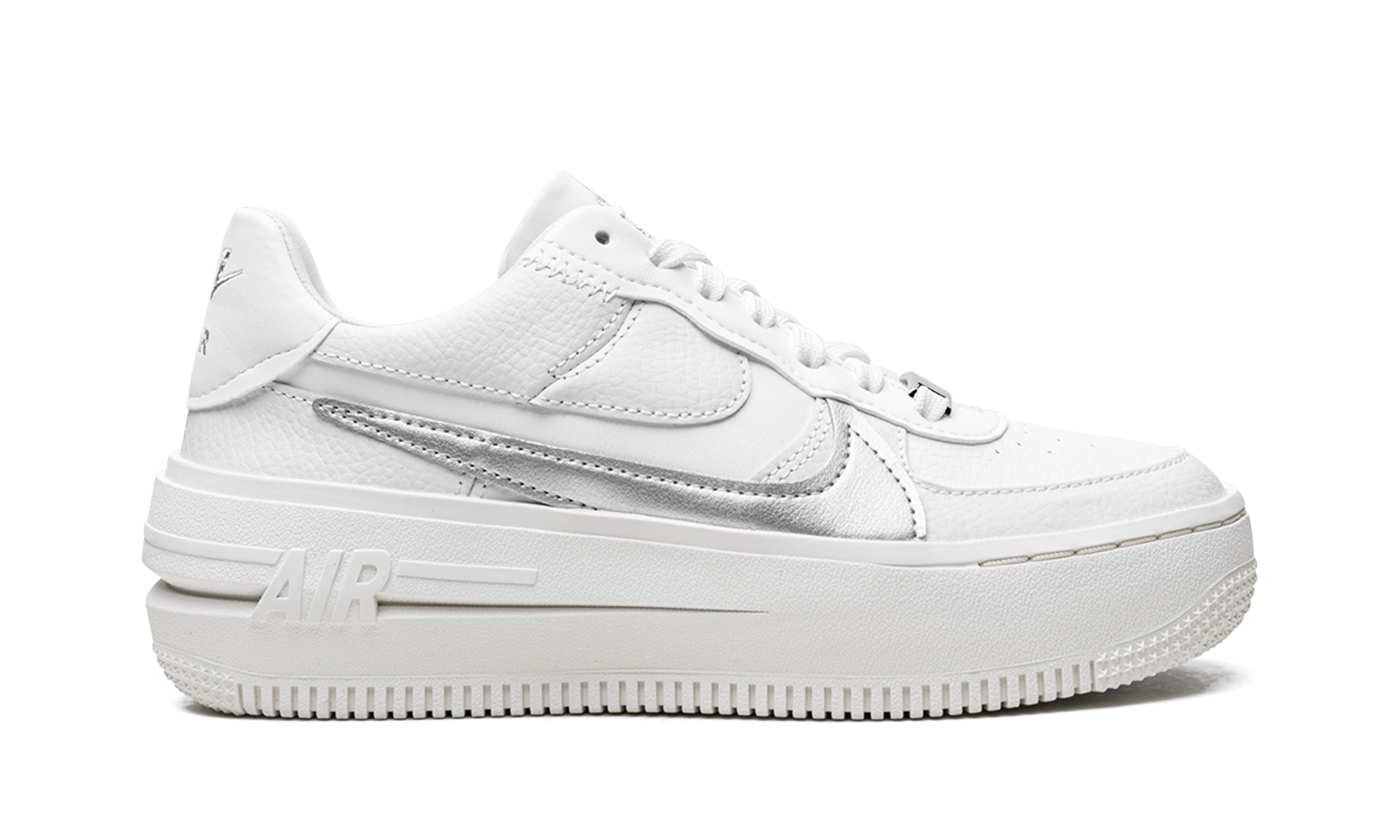 AIR FORCE 1 PLT.AF.ORM MNS WMNS "White Metallic Silver" DJ9946 101