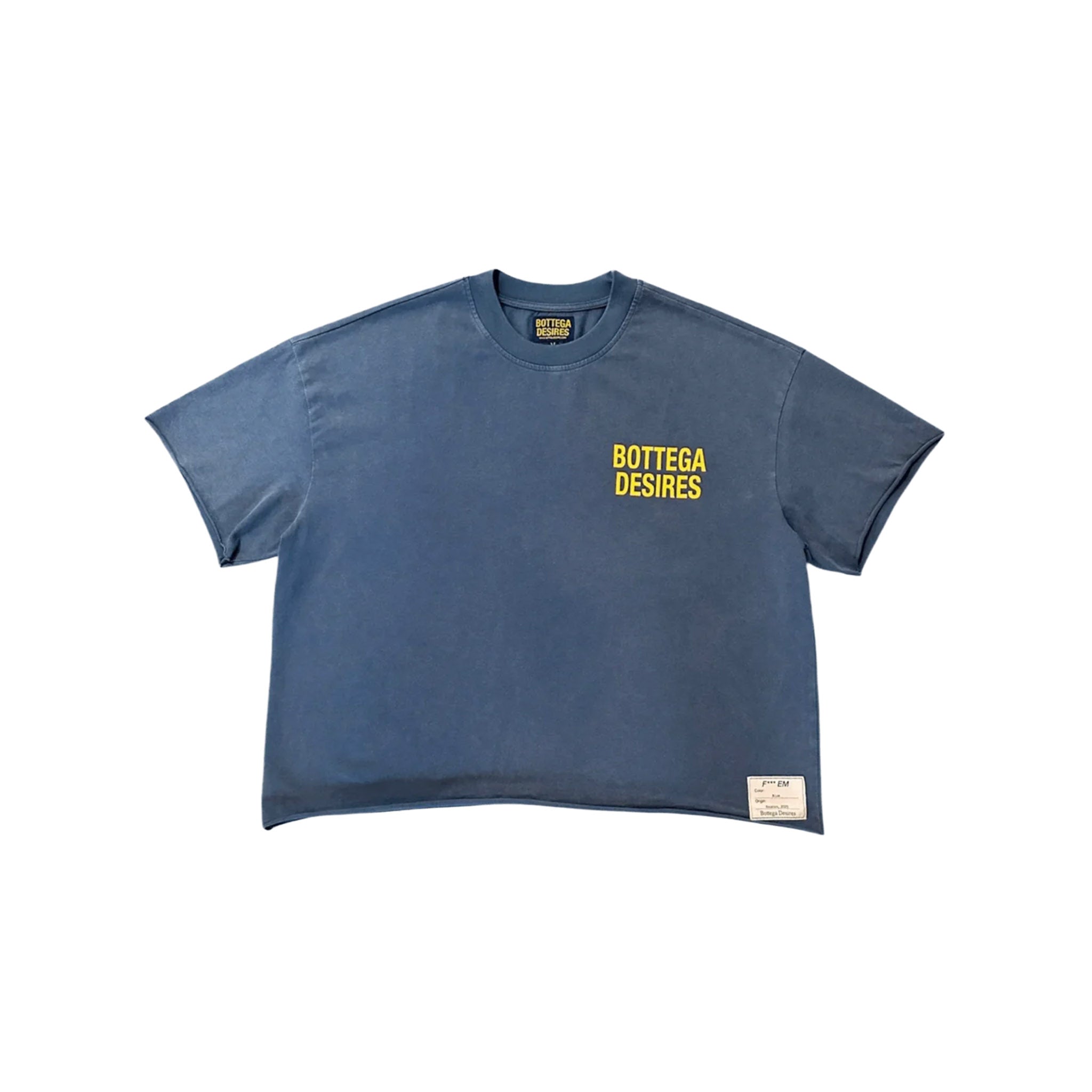 Bottega Desires Fuck Em Navy Tee