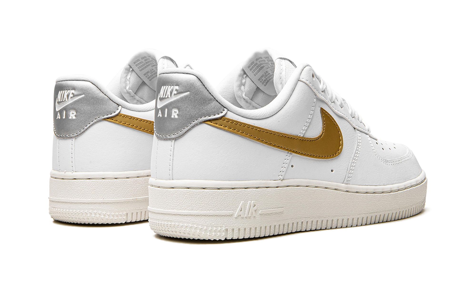 AIR FORCE 1 MNS WMNS "White / Gold / Silver" DD8959 106