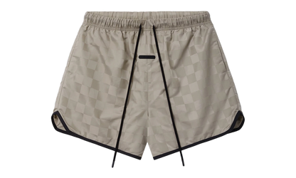 Essentials Nylon Checkered Gym Short "Seal" RW00301 0225