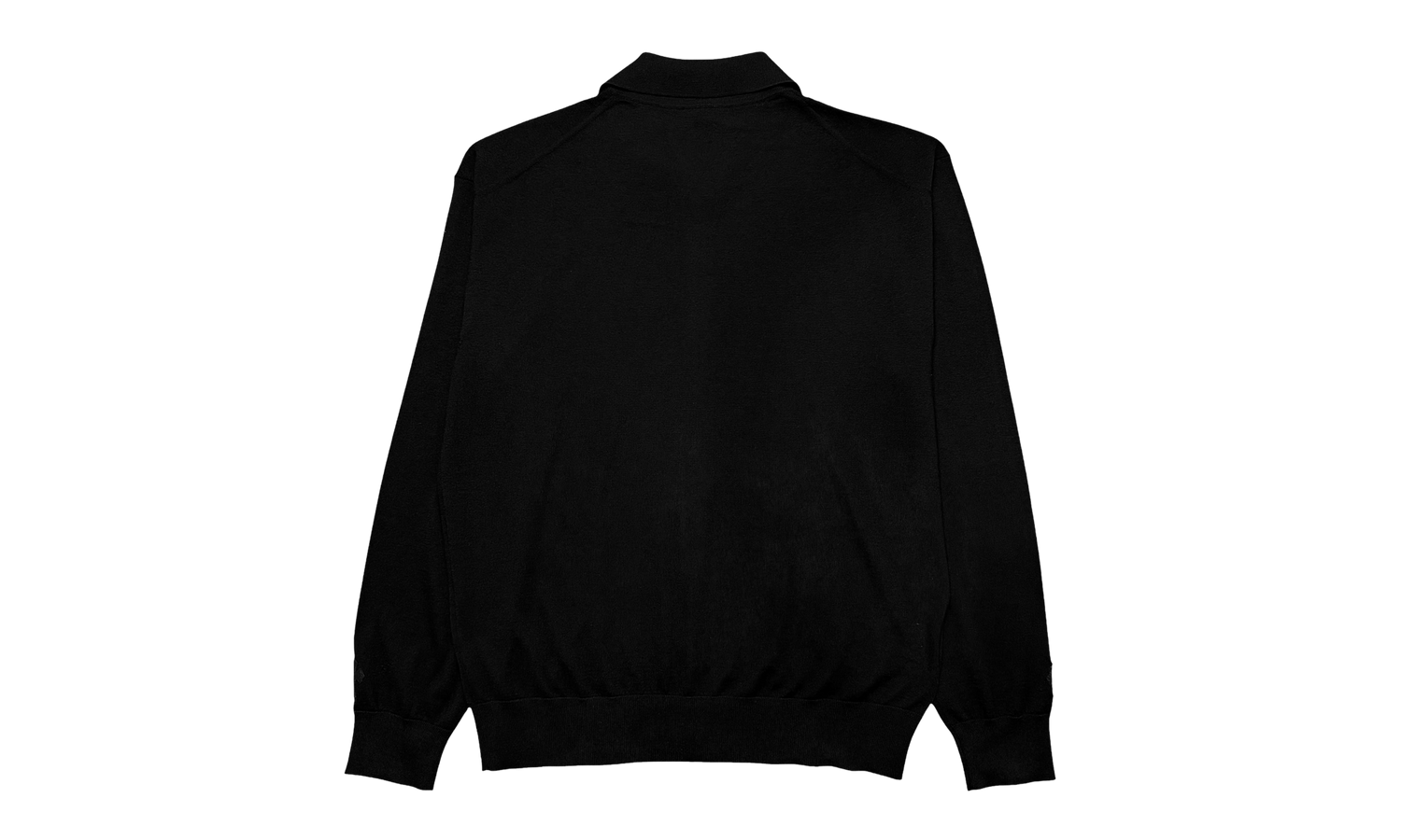 Switchblade Leather Cross Patch Cashmere Cardigan "Black" CHRM1722