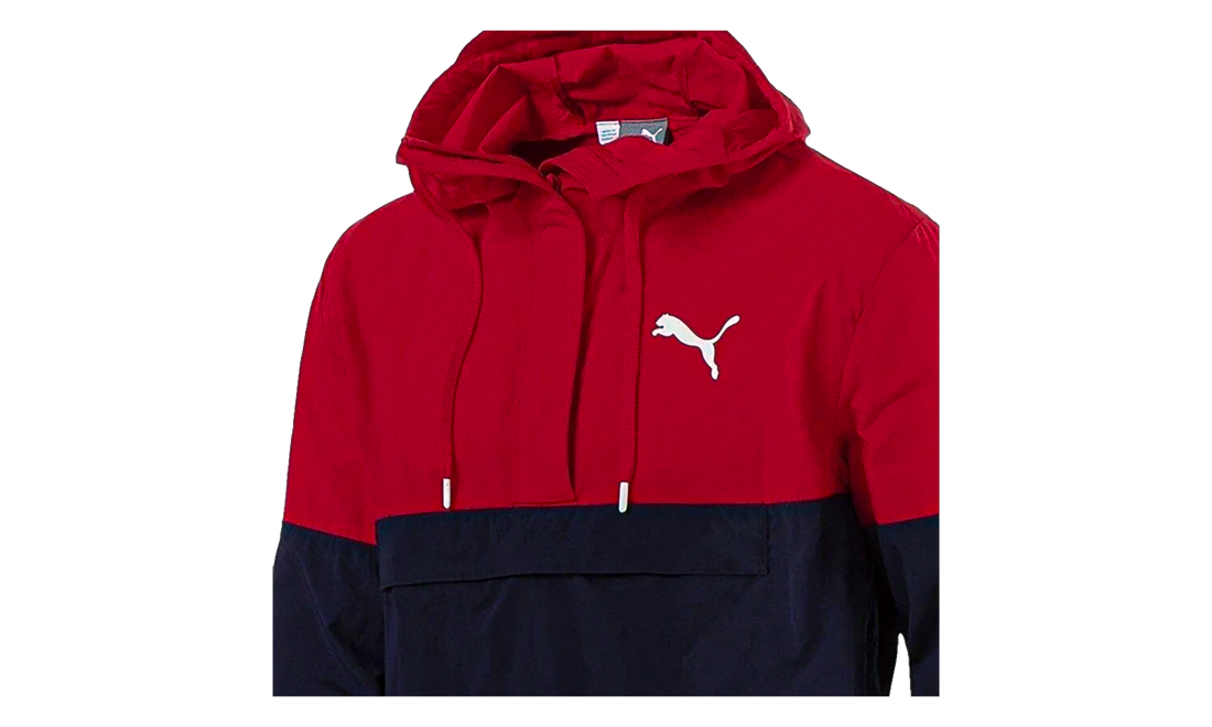 1/2 Zip Windbreaker "Red" 851643 12