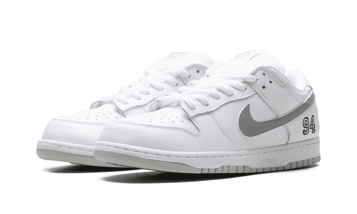SB Dunk Low “Supreme – White”