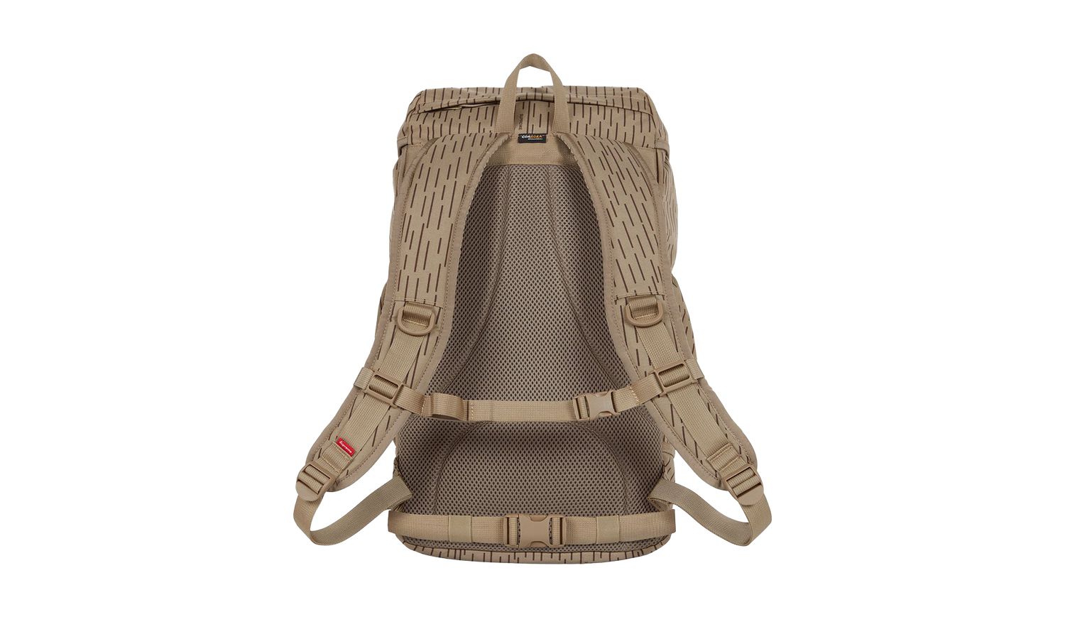 Supreme Logo Backpack "FW24 - Tan Raindrop" SU25622