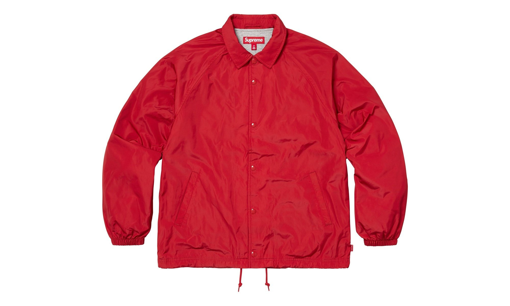 Old English Arc Coaches Jacket "FW25 - Red" SU26628