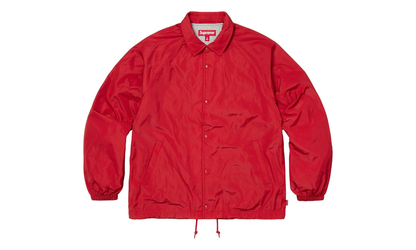 Old English Arc Coaches Jacket "FW25 - Red" SU26628