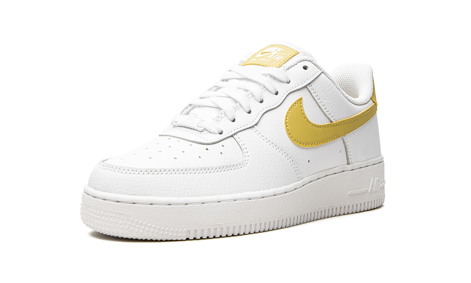 AIR FORCE 1 LO MNS WMNS "White / Saturn Gold" 315115 170