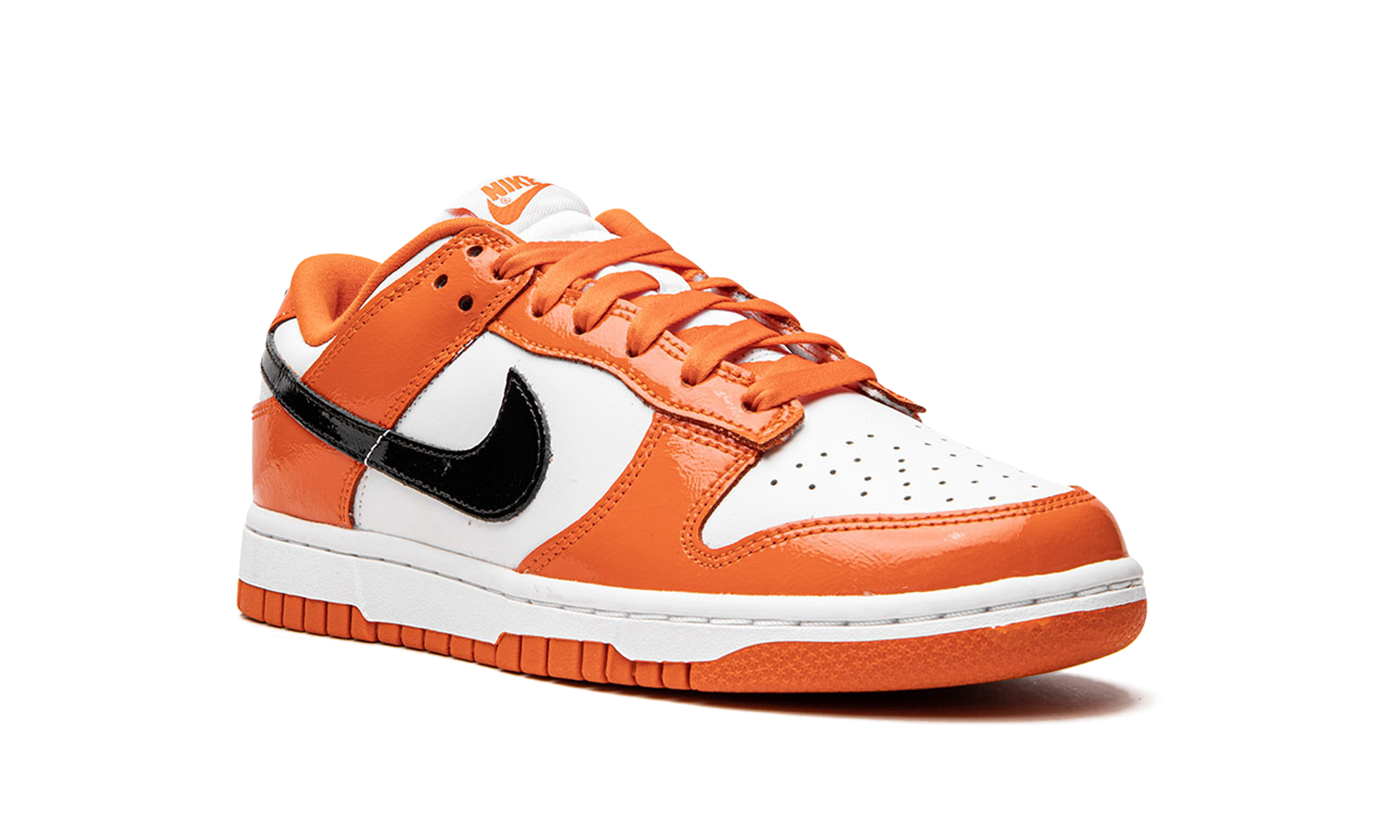 DUNK LO MNS WMNS "Orange / Black Patent Leather" DJ9955 800
