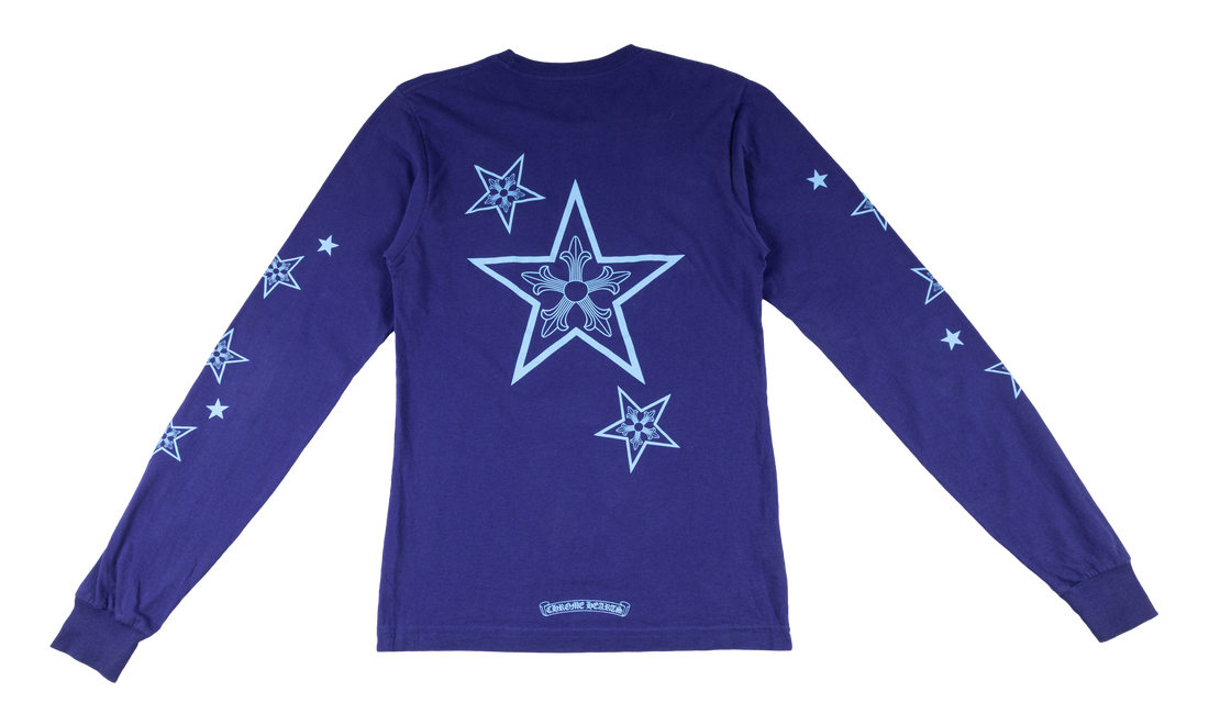 Star Long-Sleeve T-Shirt "Blue" CHRM1148
