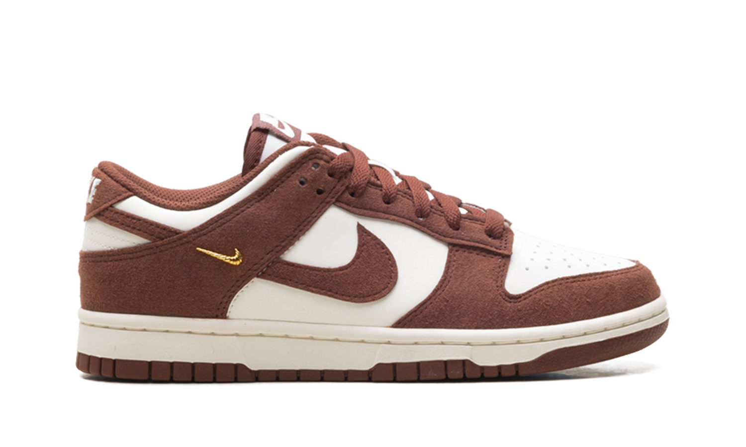 Dunk Low WMNS "Red Sepia Gold Mini Swoosh" IB4417 104