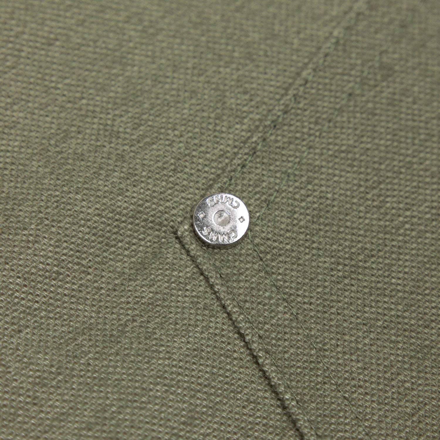 Commons Double Knee Canvas Short Faded Green