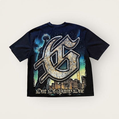 Godspeed Sightseeing T-Shirt Black Wash