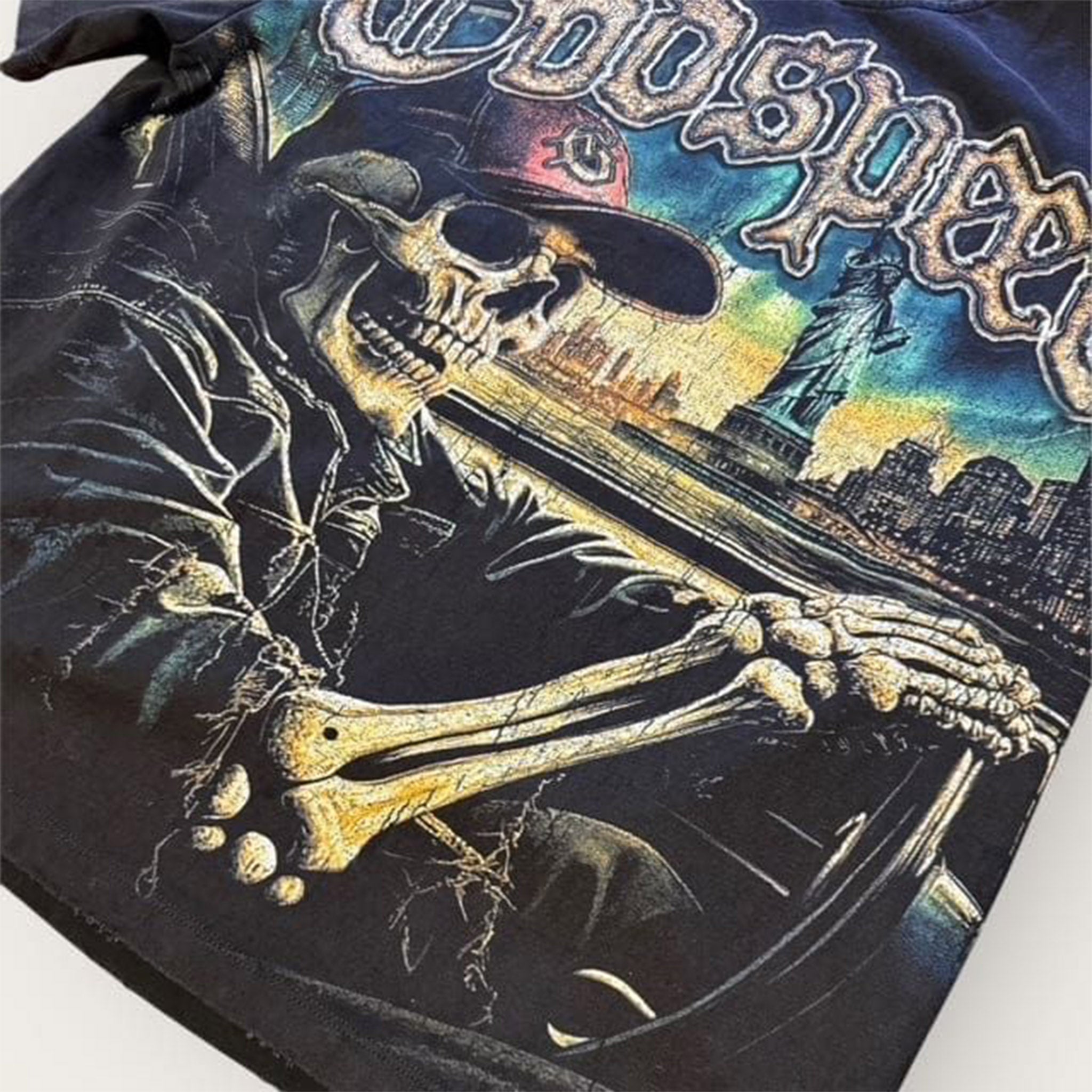 Godspeed Sightseeing T-Shirt Black Wash
