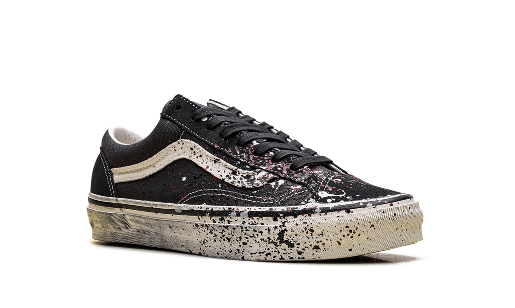 Premium Old Skool 36 “Paint Splatter Charcoal Grey”