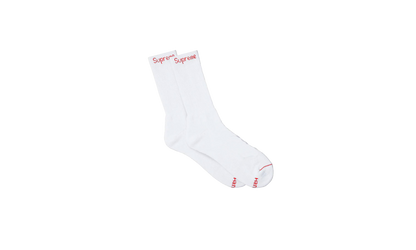 Hanes Crew Socks (4 Pack) "White" SU25398