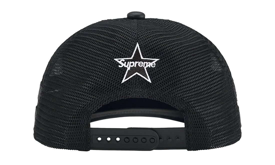 Vanson Leathers Mesh Back 6-Panel "FW25 - Black" SU27091