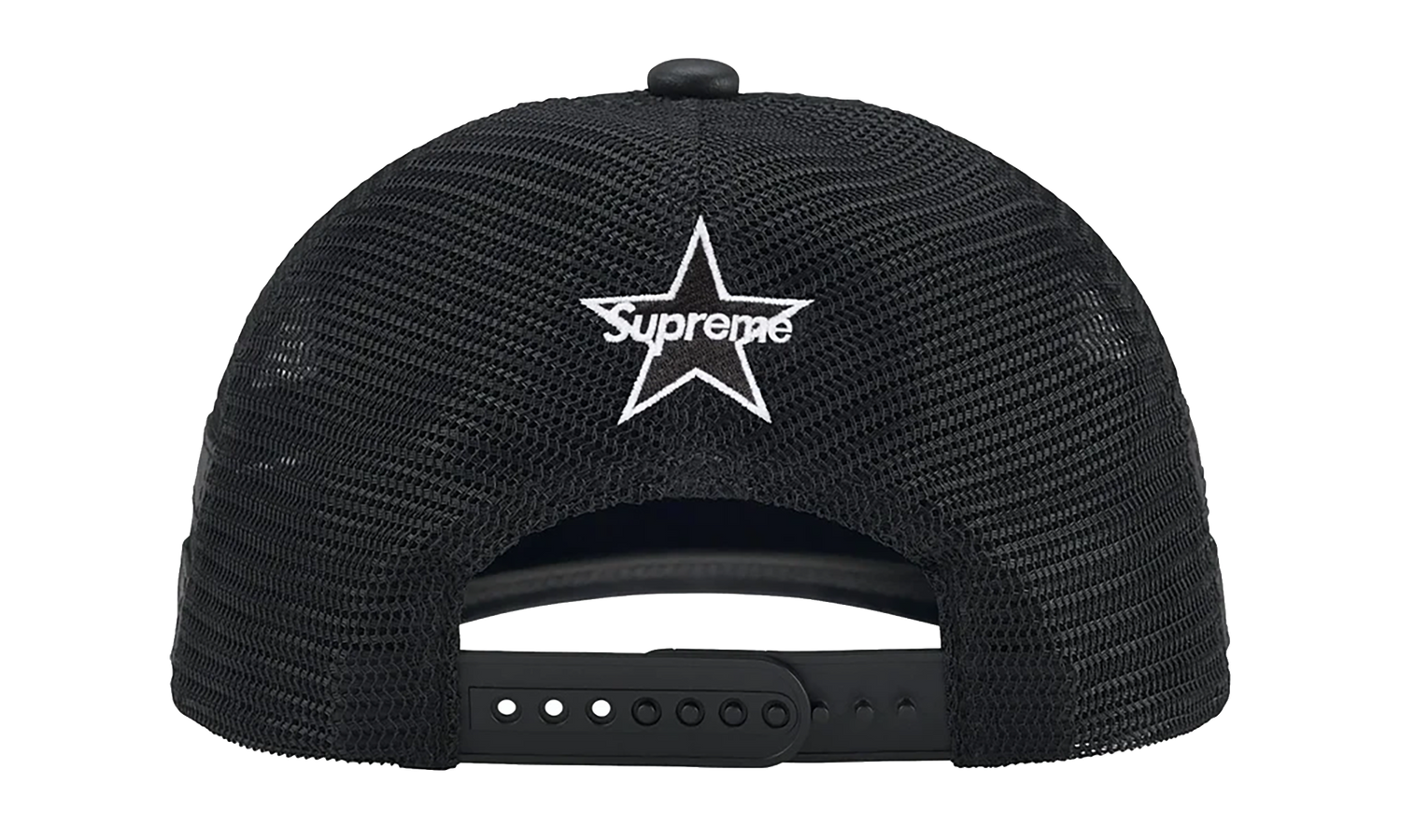 Vanson Leathers Mesh Back 6-Panel "FW25 - Black" SU27091