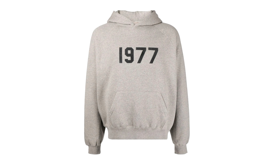 1977 Essentials Hoodie "Dark Oatmeal" 192BT212053F